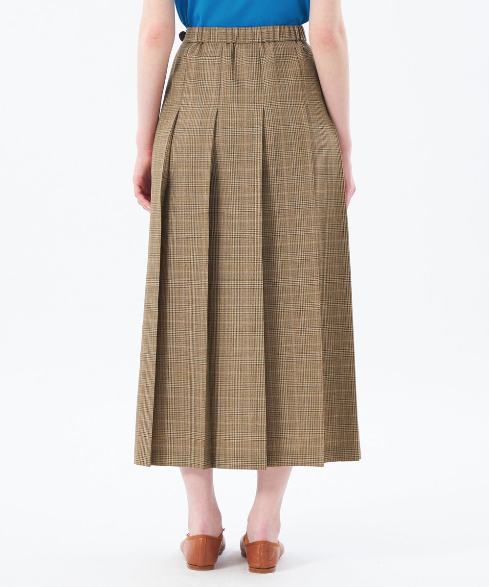 バスケットチェックサイドベルトスカート(スカート)｜MACKINTOSH