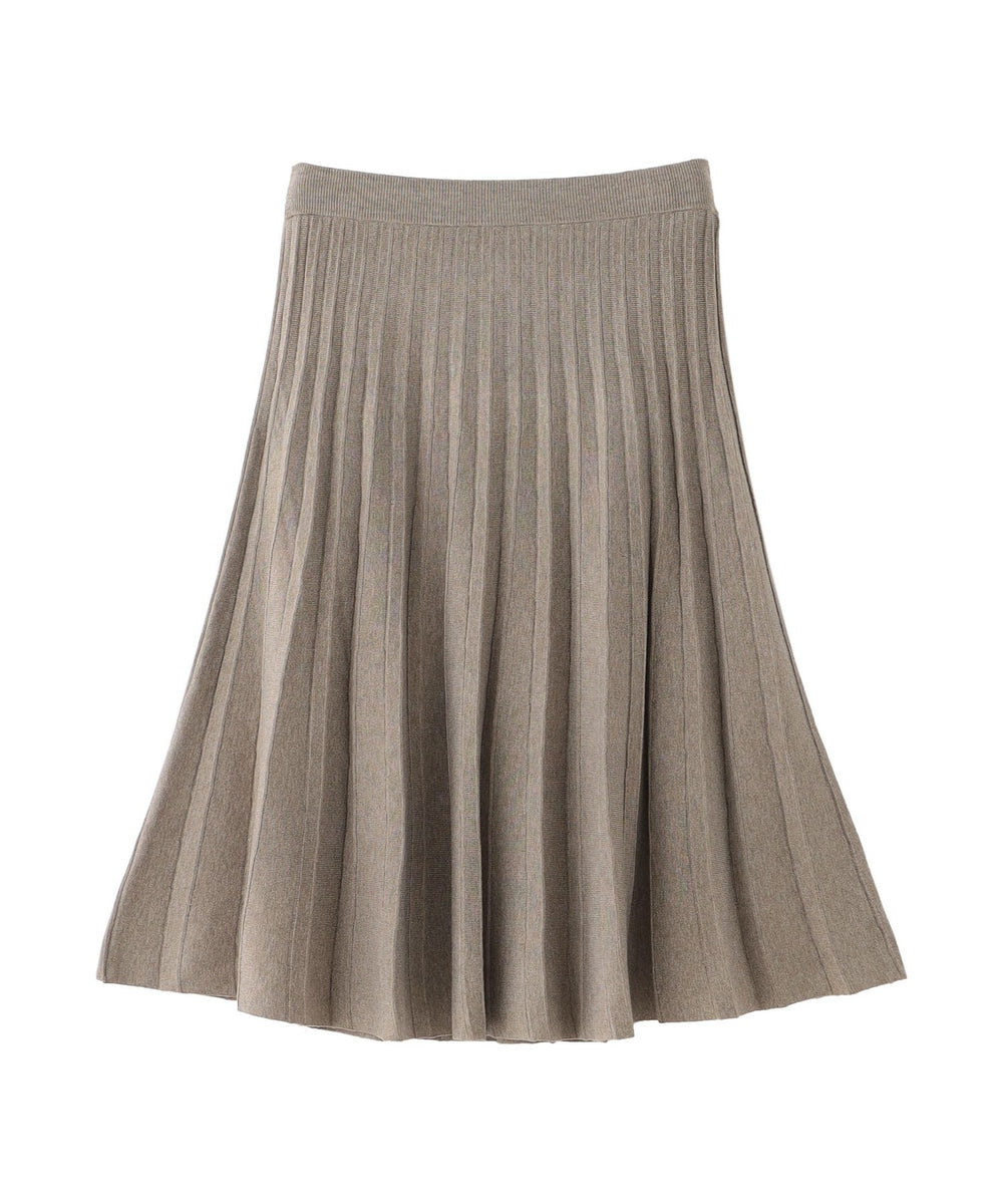 WEB&一部店舗限定】フレアプリーツニットスカート(スカート