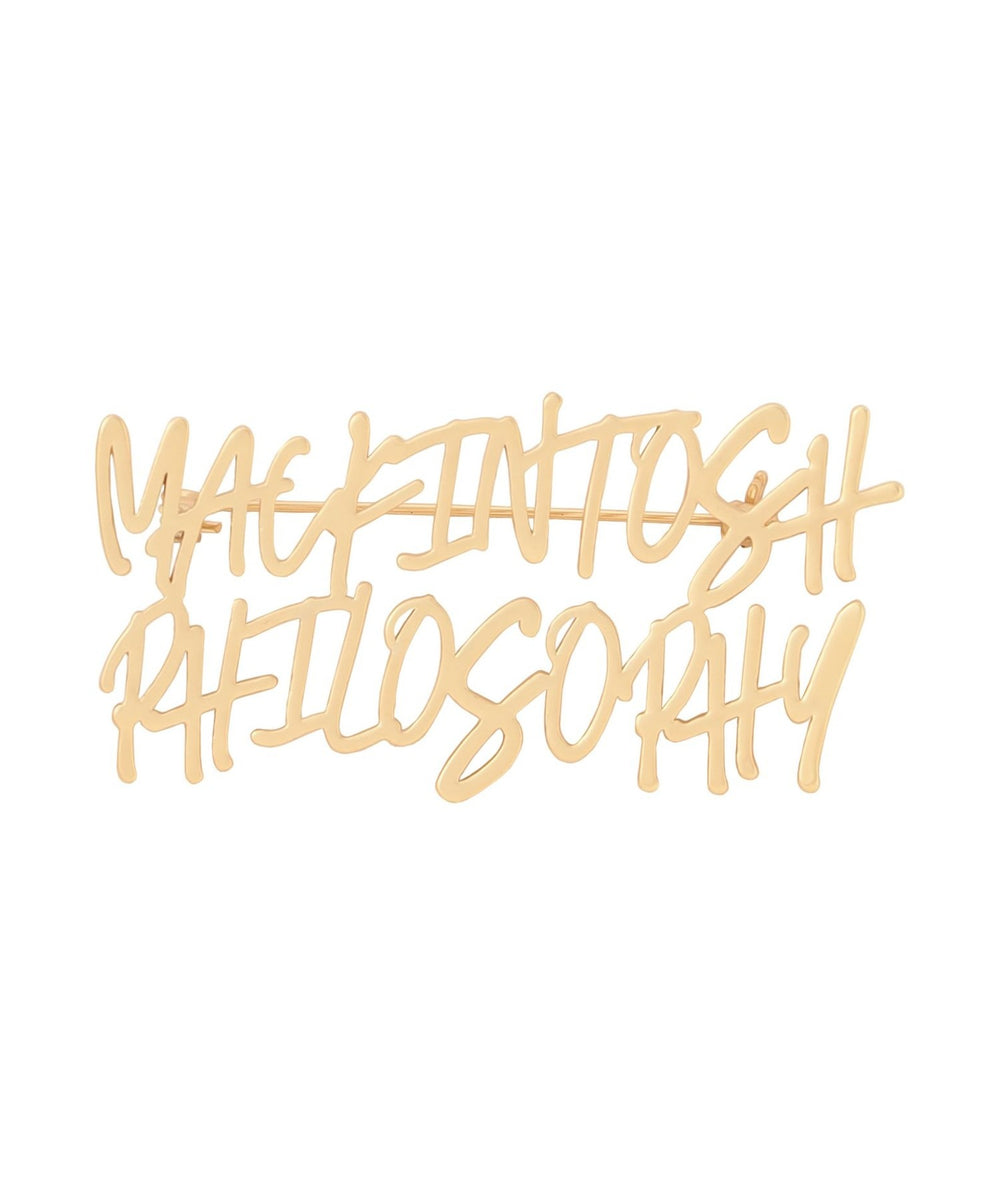 ライティングロゴブローチ(小物・雑貨)｜MACKINTOSH PHILOSOPHY