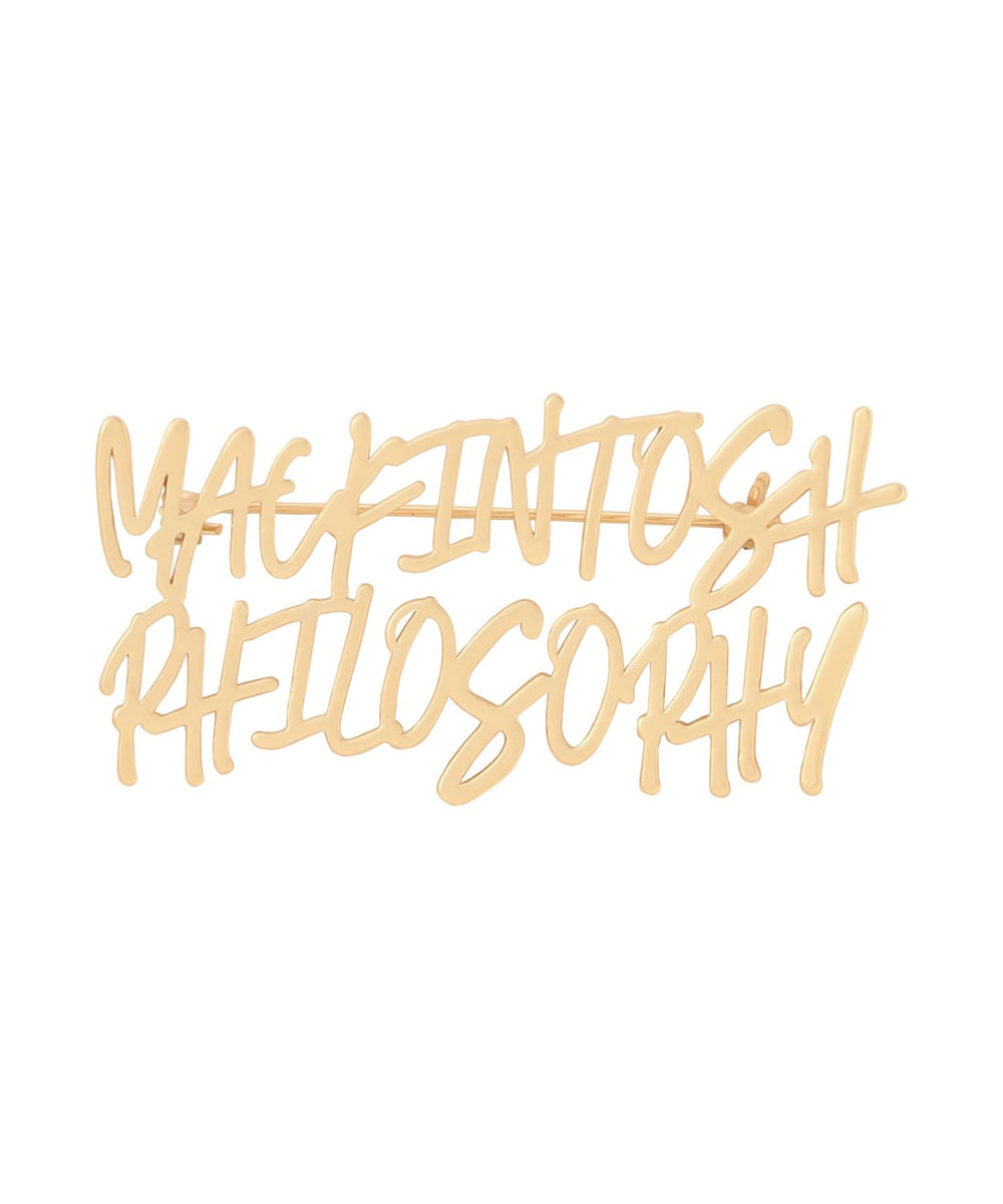 ライティングロゴブローチ(小物・雑貨)｜MACKINTOSH PHILOSOPHY