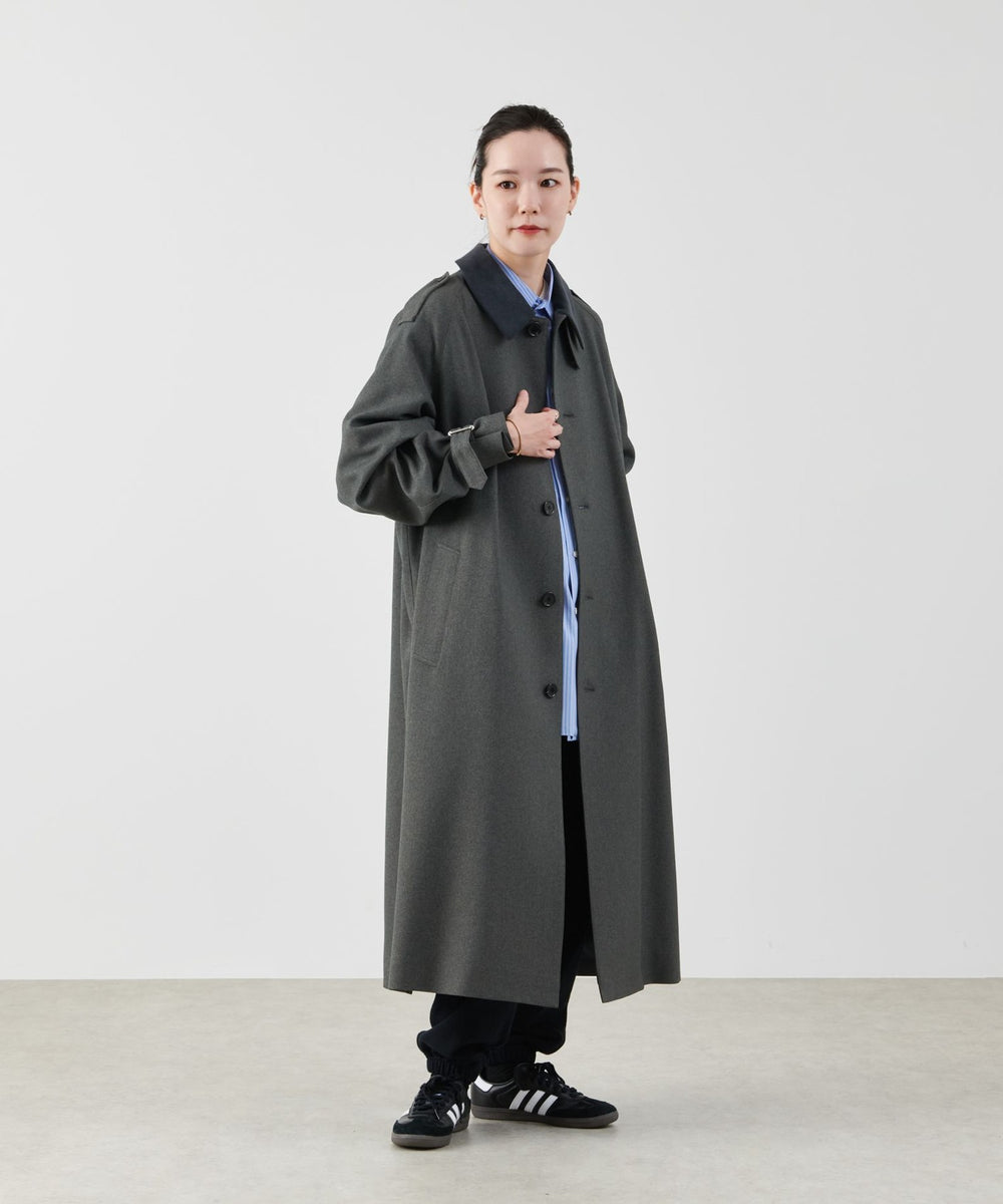 GREY LABEL 【CRAWLEY(クローリー)】ポリエステルサージ(コート)｜MACKINTOSH PHILOSOPHY( マッキントッシュフィロソフィー)のファッション通販 - SANYO ONLINE STORE | 三陽商会