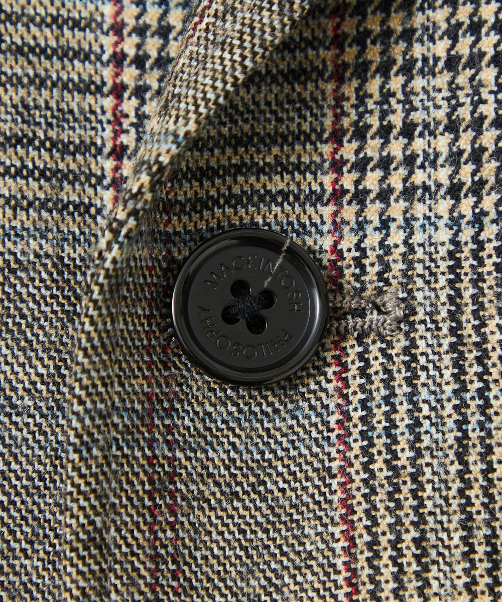 【新品】マッキントッシュフィロソフィー テーラードジャケット ブレザー チェック GREY LABEL ブリティッシュチェックブレザー(ジャケット