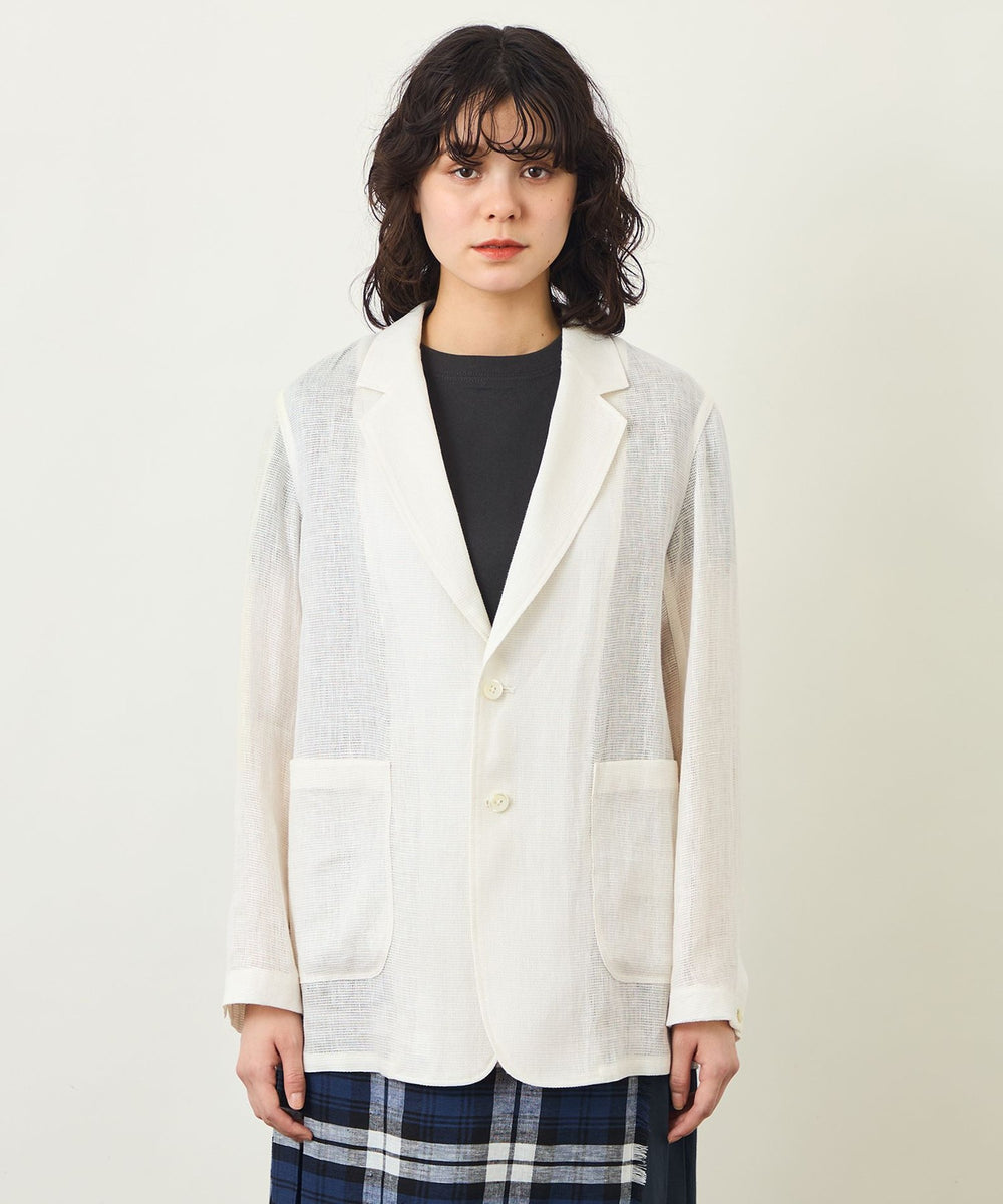 GREY LABEL リネンメッシュシアージャケット(ジャケット)｜MACKINTOSH