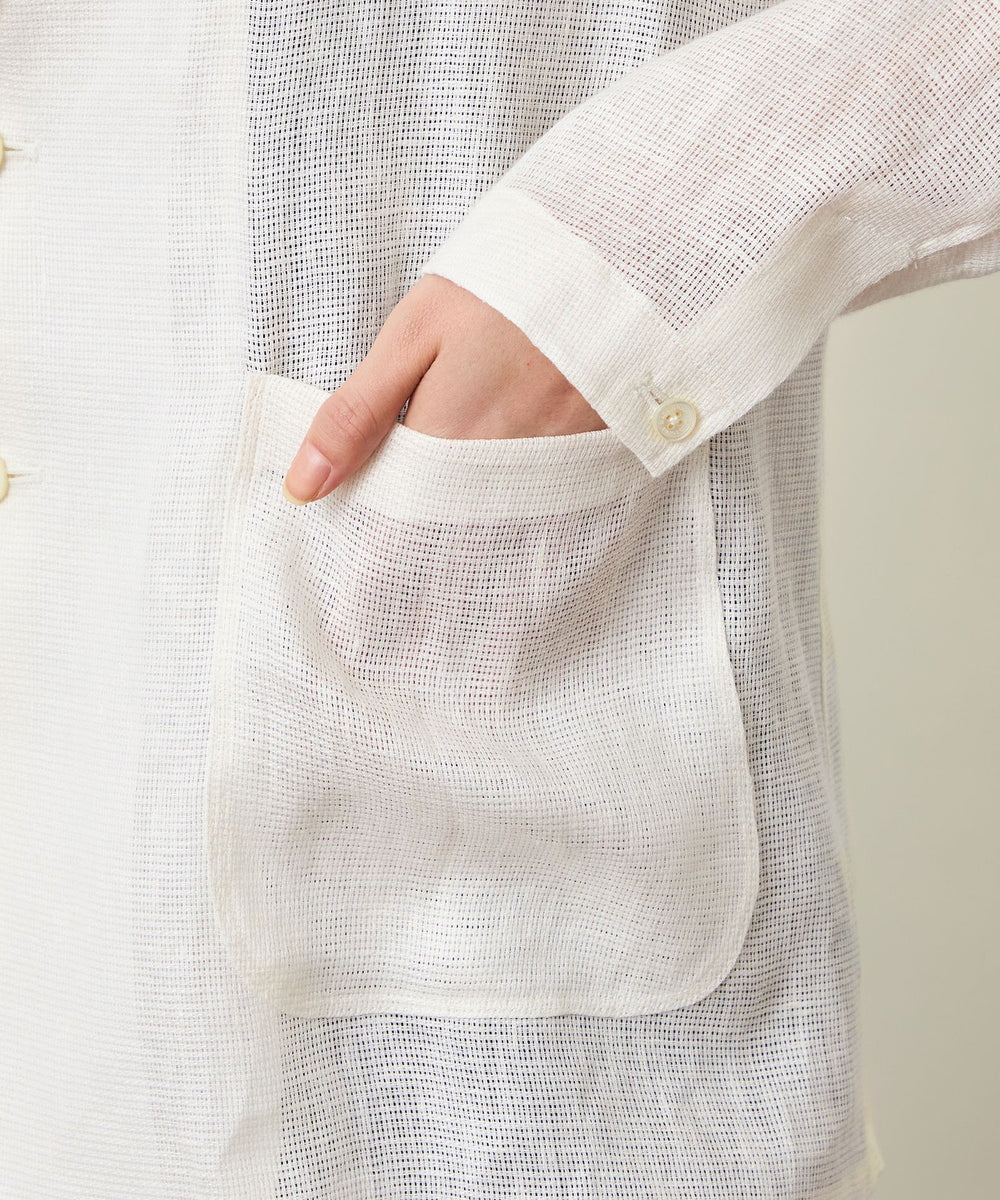 GREY LABEL リネンメッシュシアージャケット(ジャケット)｜MACKINTOSH