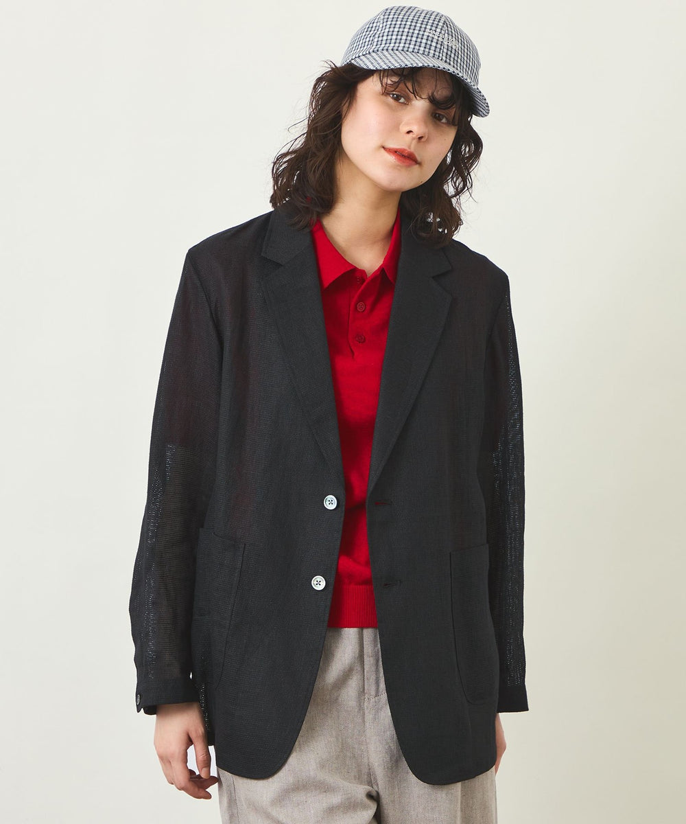 GREY LABEL リネンメッシュシアージャケット(ジャケット)｜MACKINTOSH