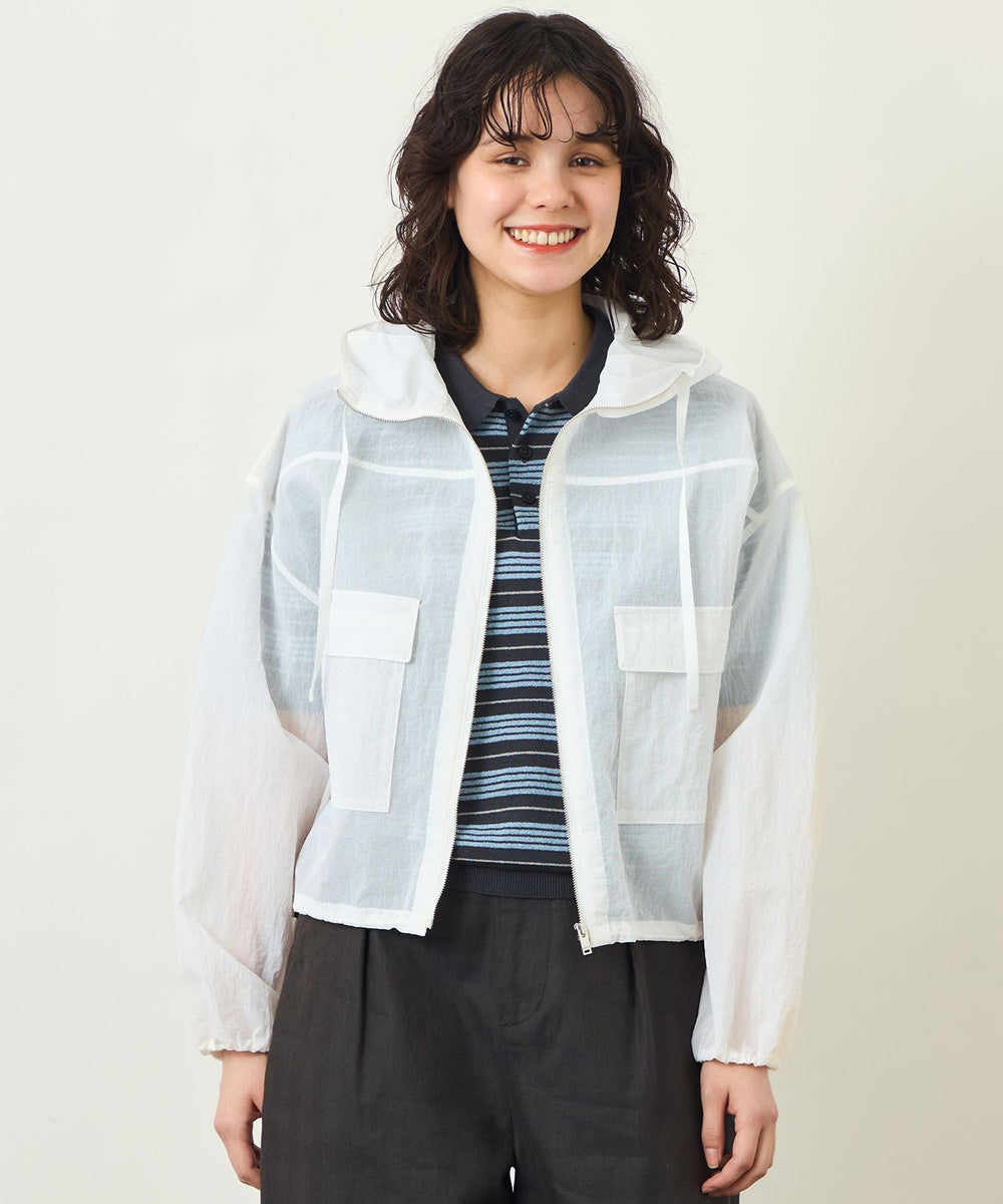 GREY LABEL シアーフーデットブルゾン(ブルゾン)｜MACKINTOSH