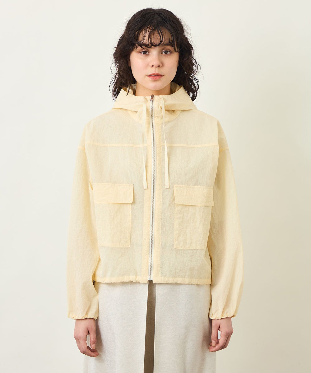 美品　MACKINTOSH LONDONシアーフィラメントブルゾン GREY LABEL シアーフーデットブルゾン(ブルゾン)｜MACKINTOSH