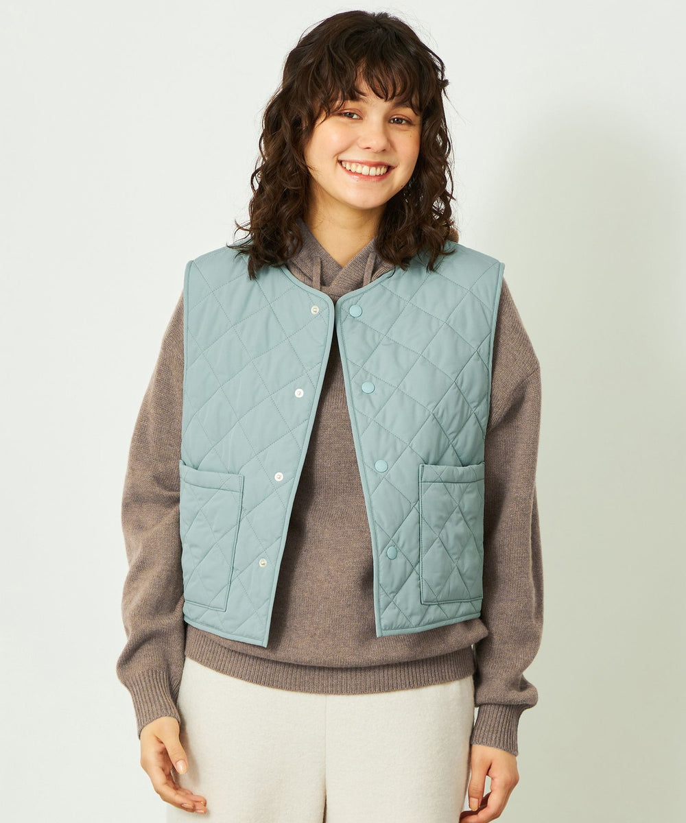 マッキントッシュフィロソフィー　キルティング　ベスト　新品 GREY LABEL【FELTON VEST（フェルトンベスト）】(ブルゾン