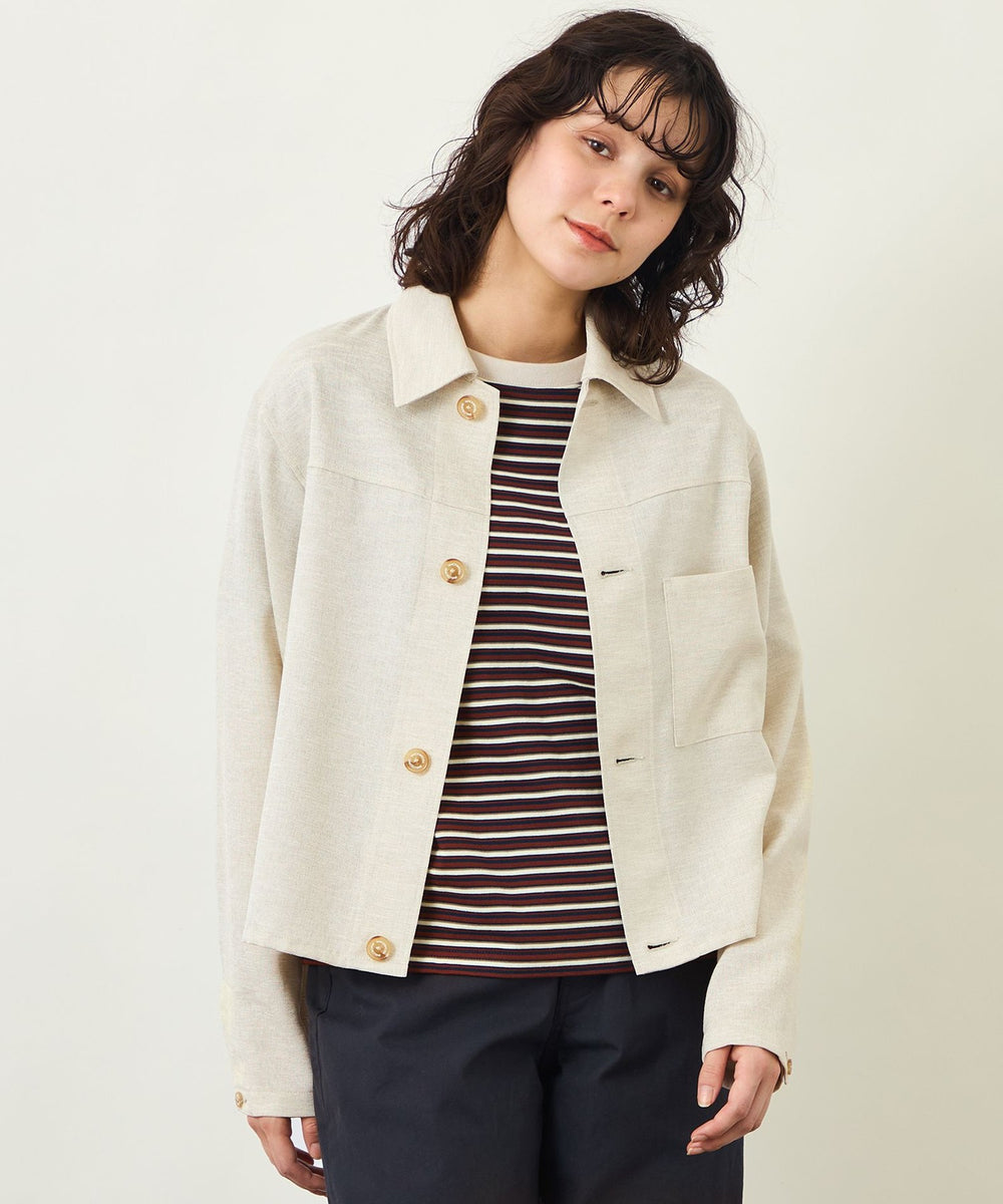 マッキントッシュフィロソフィー　HARLTON ドライタッチオックス　ジャケット GREY LABEL 【HARLTON(ハールトン)】ドライタッチオックス(ブルゾン
