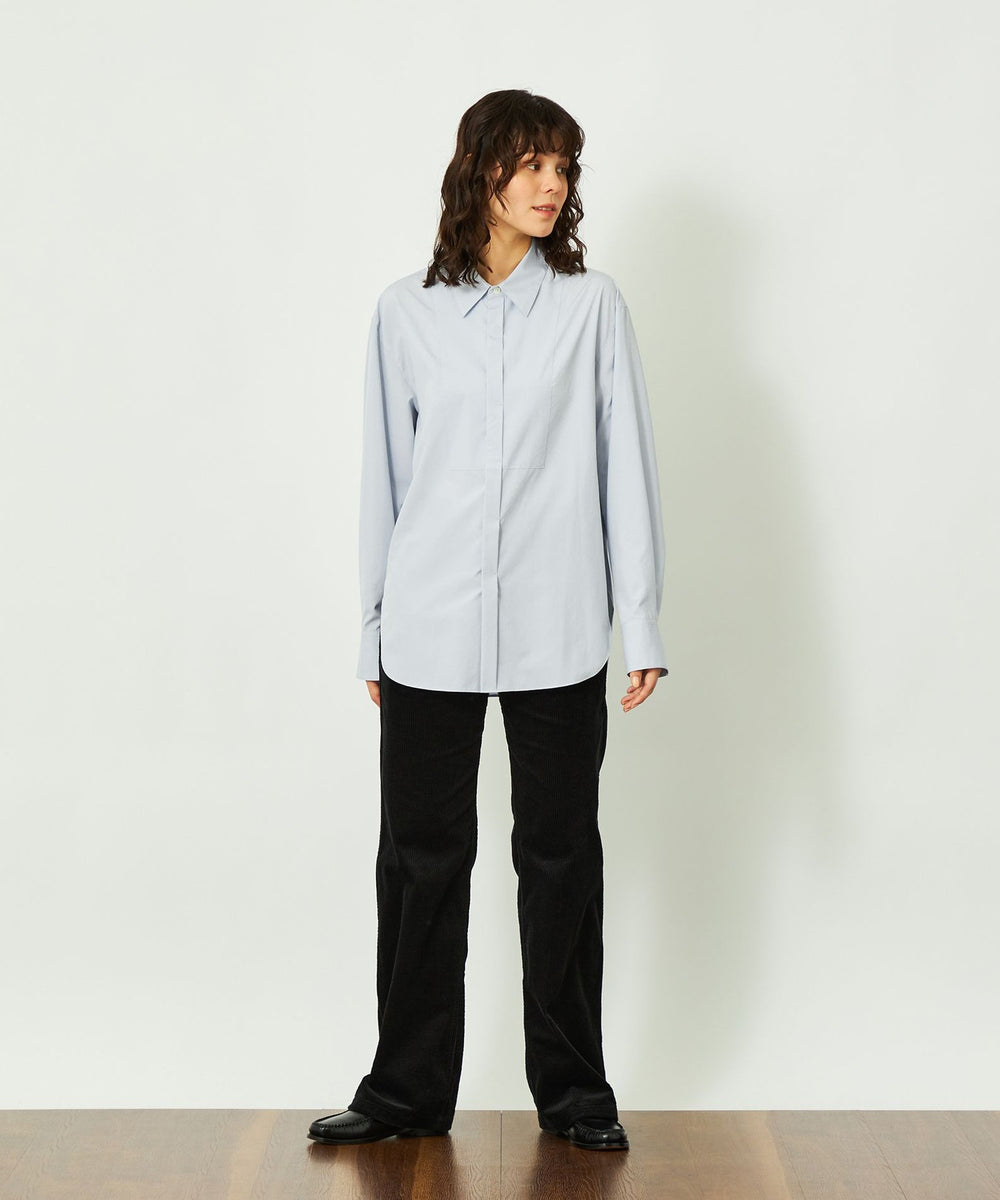 【新品タグ付き】マッキントッシュフィロソフィー　ボリュームスリーブ　シャツ　白 GREY LABEL ブザムシャツ(トップス)｜MACKINTOSH PHILOSOPHY