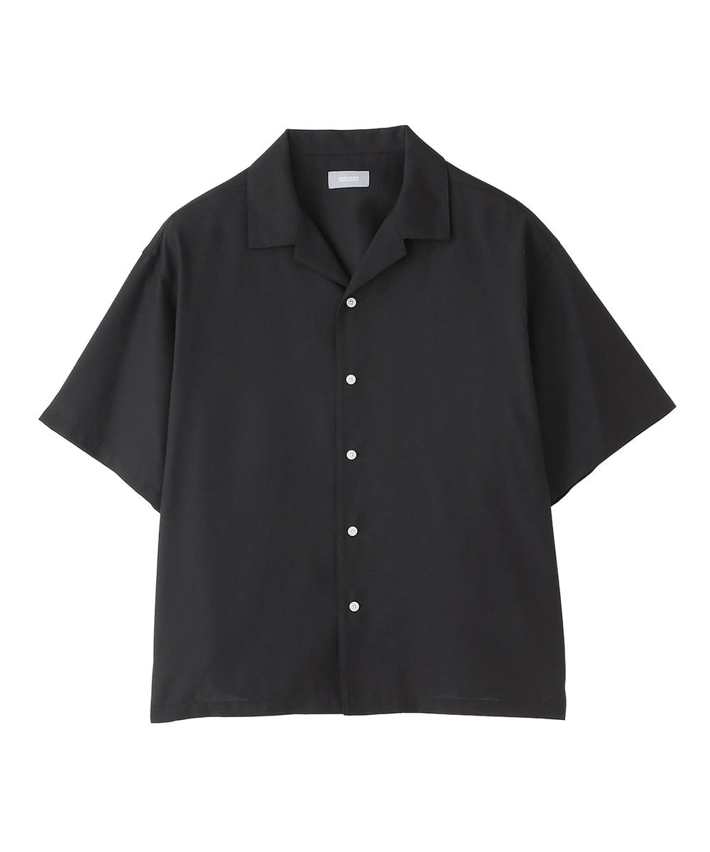 GREY LABEL リネンミックスオープンカラーシャツ(トップス