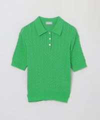 GREY LABEL ハイベージケーブルニットポロ(トップス)｜MACKINTOSH