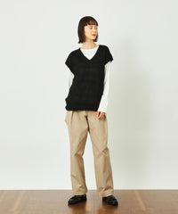 GREY LABEL モヘアミックスVネックベスト(トップス)｜MACKINTOSH