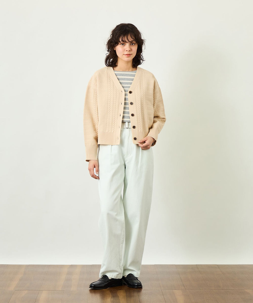 GREY LABEL】ワイドケーブルカーディガン(トップス)｜MACKINTOSH
