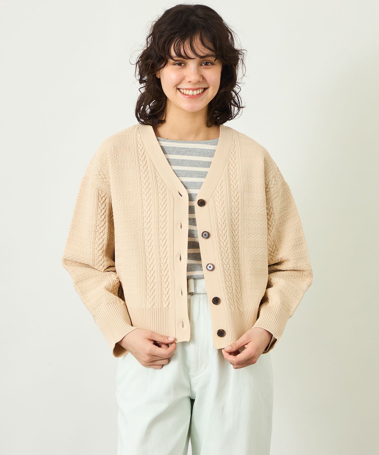 2301-R9N0472140__A,40,モデル身長168cm 着用サイズ：2