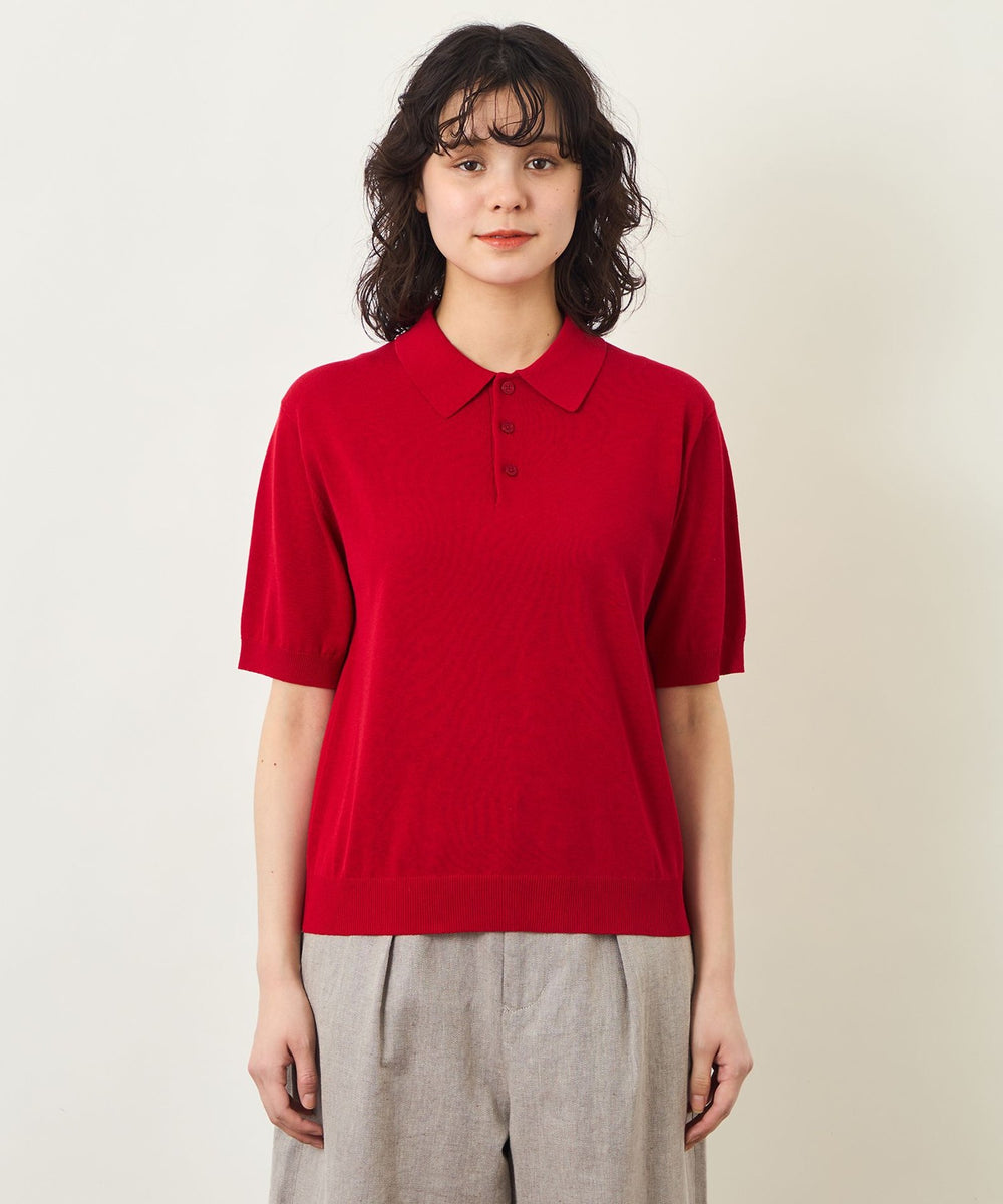 新作　MACHATT コットンポロニット コットンポロニット | MACHATT ONLINE STORE