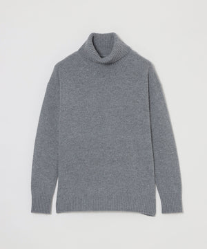 GREY LABEL ウールカシミヤタートルネックニット(トップス