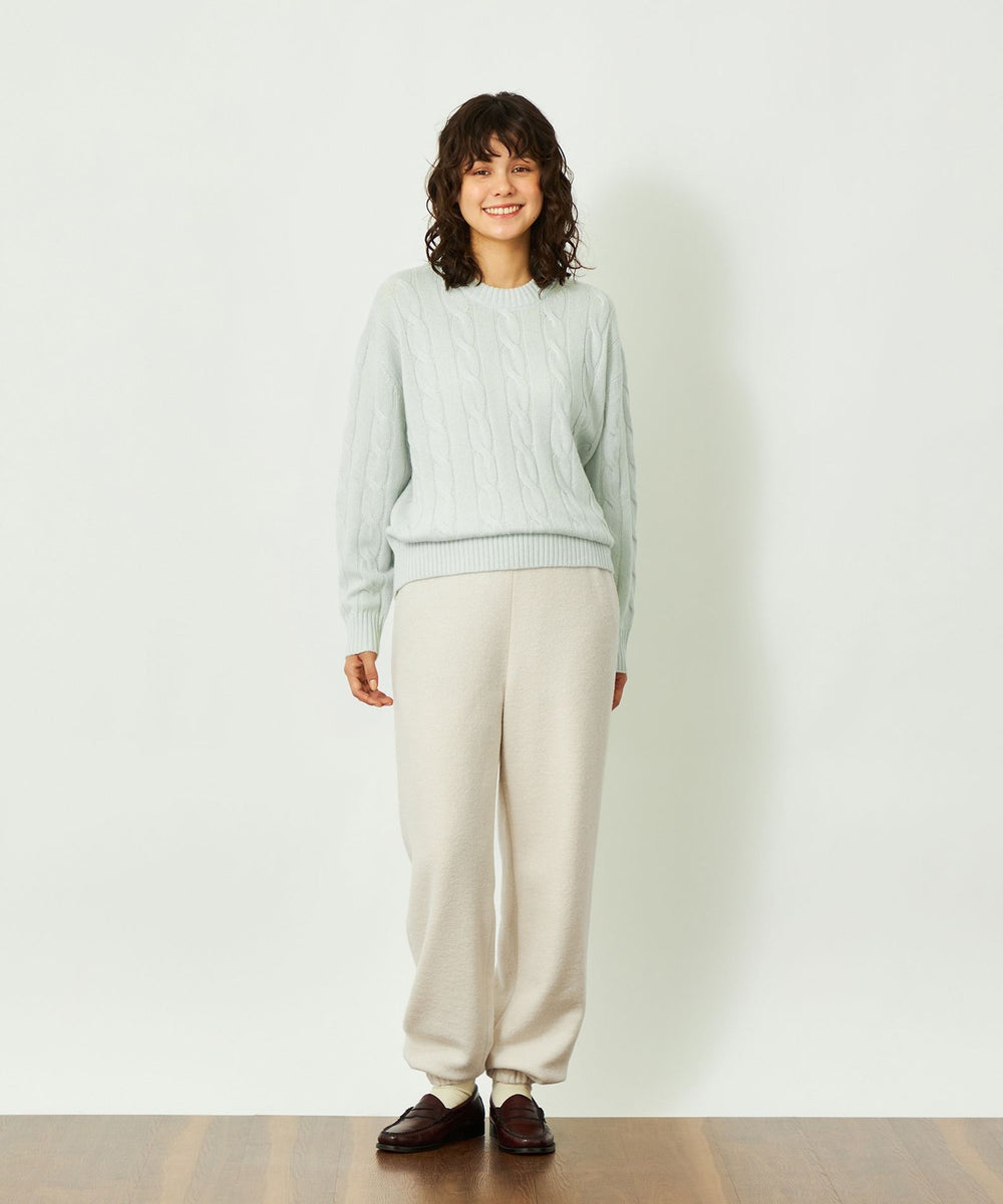 GREY LABEL ウールカシミヤケーブルニット(トップス)｜MACKINTOSH