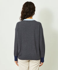 専用！MACKINTOSH PHILOSOPHY ニット　7分袖　新品未使用品 GREY LABEL ウールカシミヤバイカラーニット(トップス)｜MACKINTOSH