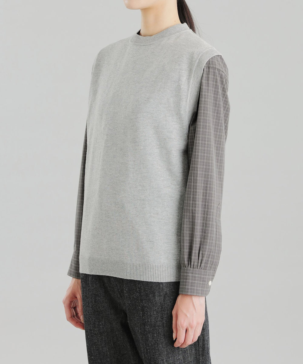 GREY LABEL ウールコットンニットベスト(トップス)｜MACKINTOSH PHILOSOPHY(マッキントッシュフィロソフィー)のファッション通販  - SANYO ONLINE STORE | 三陽商会