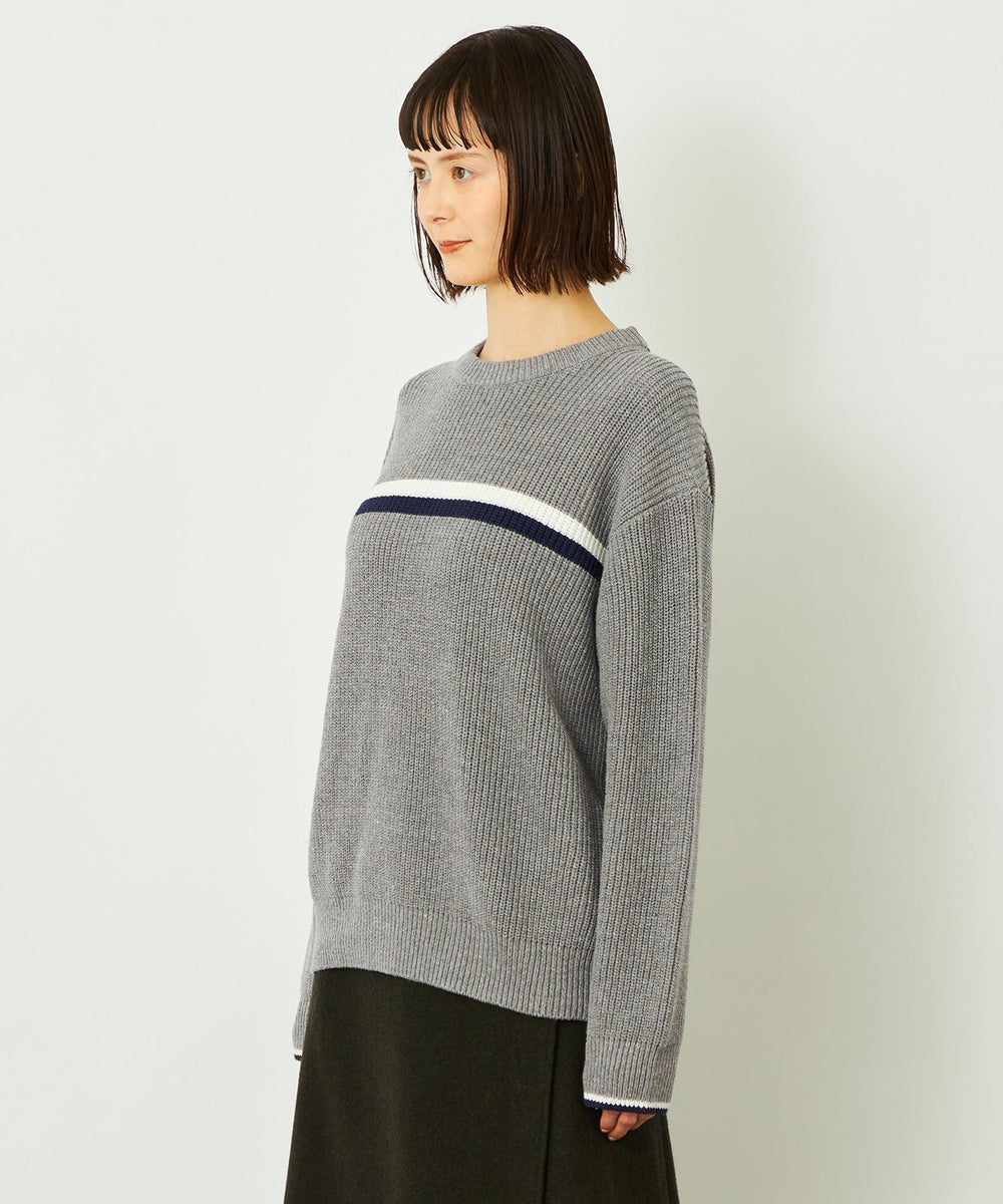GREY LABEL ローゲージラインニット(トップス)｜MACKINTOSH PHILOSOPHY