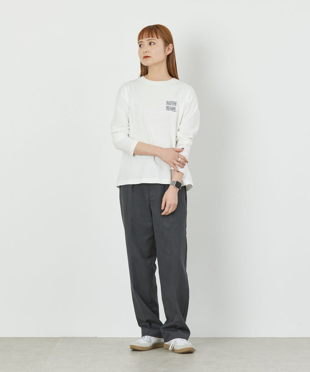 GREY LABEL ウールスラックス(パンツ)｜MACKINTOSH PHILOSOPHY(マッキントッシュフィロソフィー)のファッション通販 -  SANYO ONLINE STORE | 三陽商会