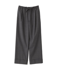 GREY LABEL ウールストライプイージーパンツ(パンツ