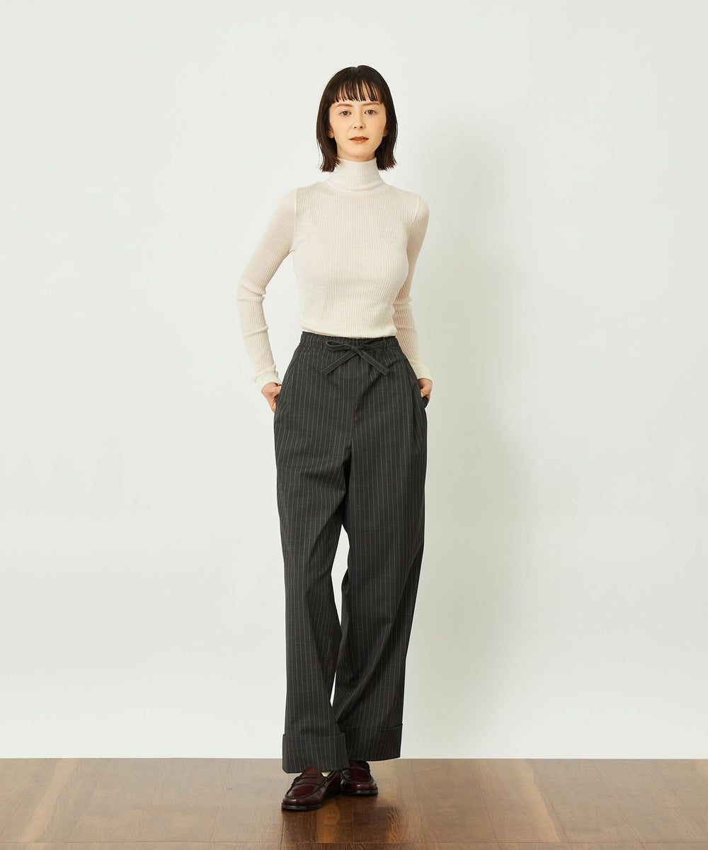 GREY LABEL ウールストライプイージーパンツ(パンツ)｜MACKINTOSH