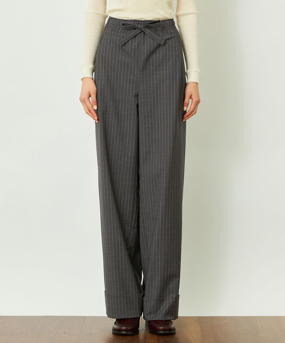 GREY LABEL ウールストライプイージーパンツ(パンツ)｜MACKINTOSH