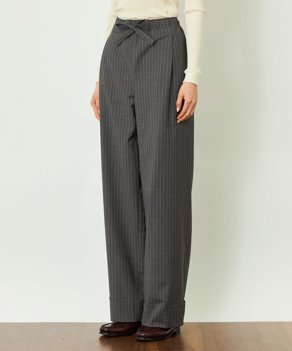 GREY LABEL ウールストライプイージーパンツ(パンツ)｜MACKINTOSH