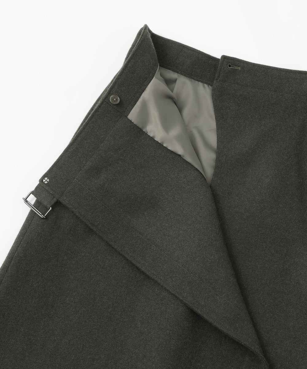 GREY LABEL ウールフラノラップスカート(スカート)｜MACKINTOSH