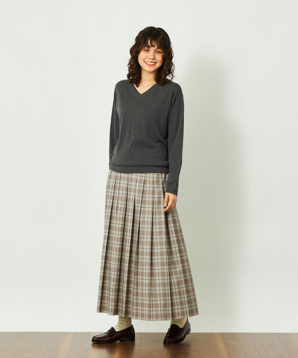 GREY LABEL チェックプリーツスカート(スカート)｜MACKINTOSH
