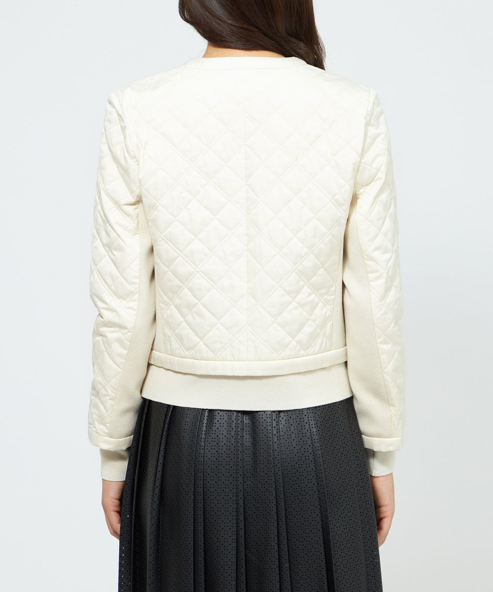 サテンキルト ノーカラージャケット(ジャケット)｜EPOCA(エポカ)の