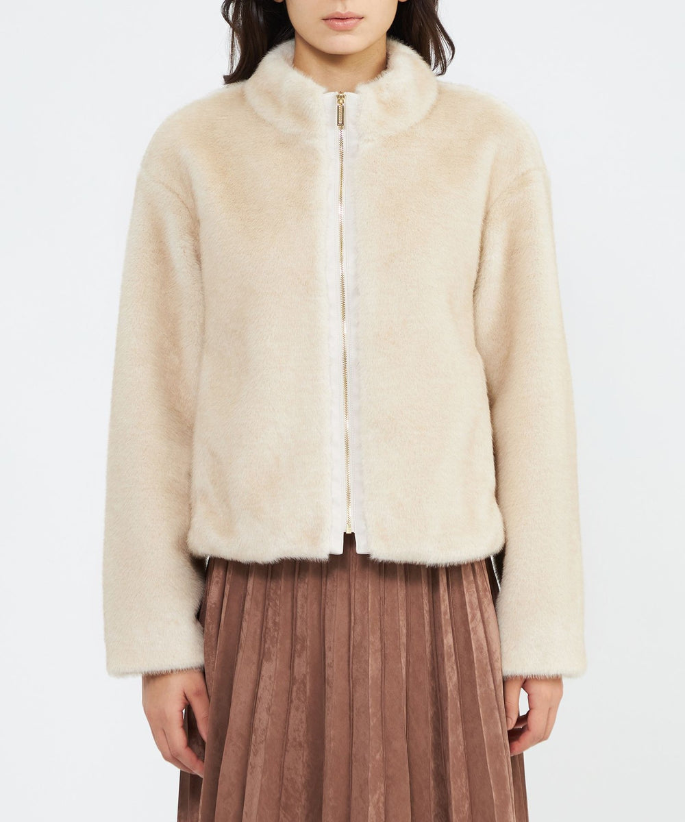 エコファーショートブルゾン(ブルゾン)｜EPOCA(エポカ)のファッション