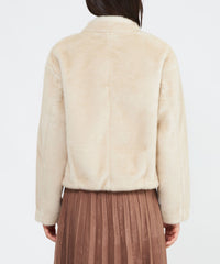 サードマガジン　新品　ATTENTIF/エコファーショートブルゾン サードマガジン 新品 ATTENTIF/エコファーショートブルゾン - メルカリ