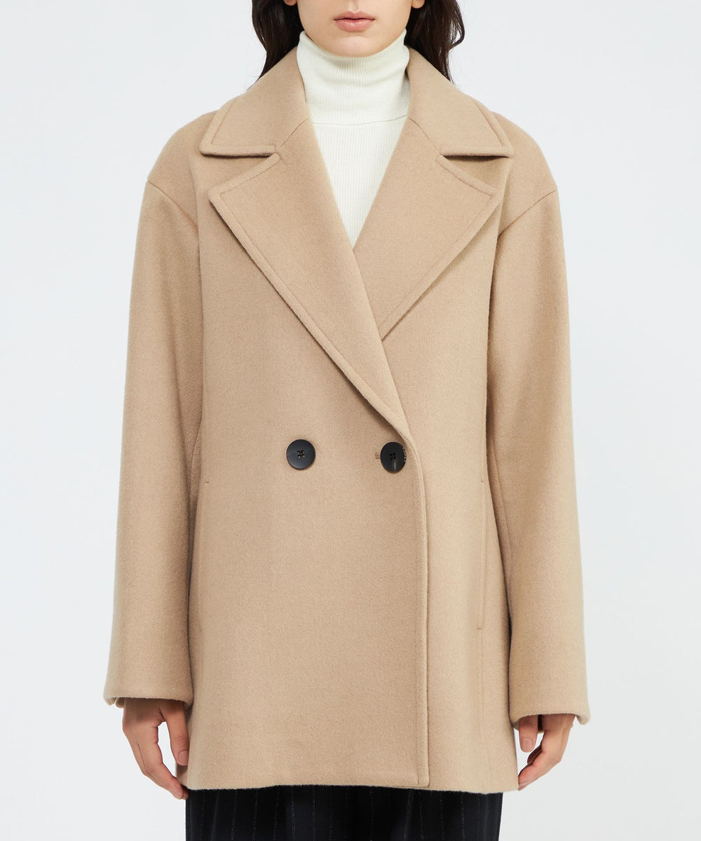 EPOCA エポカ　アイボリー　コート カメリア ウールロングコート(コート)｜EPOCA(エポカ)のファッション