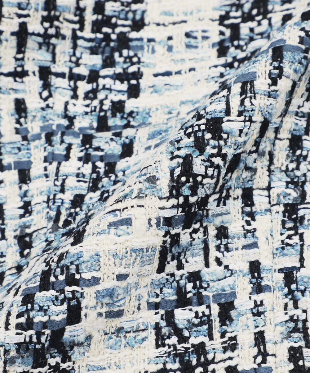 reyes311d 4unit ② ミックスファンシーツィード ノーカラージャケット(ジャケット)｜EPOCA