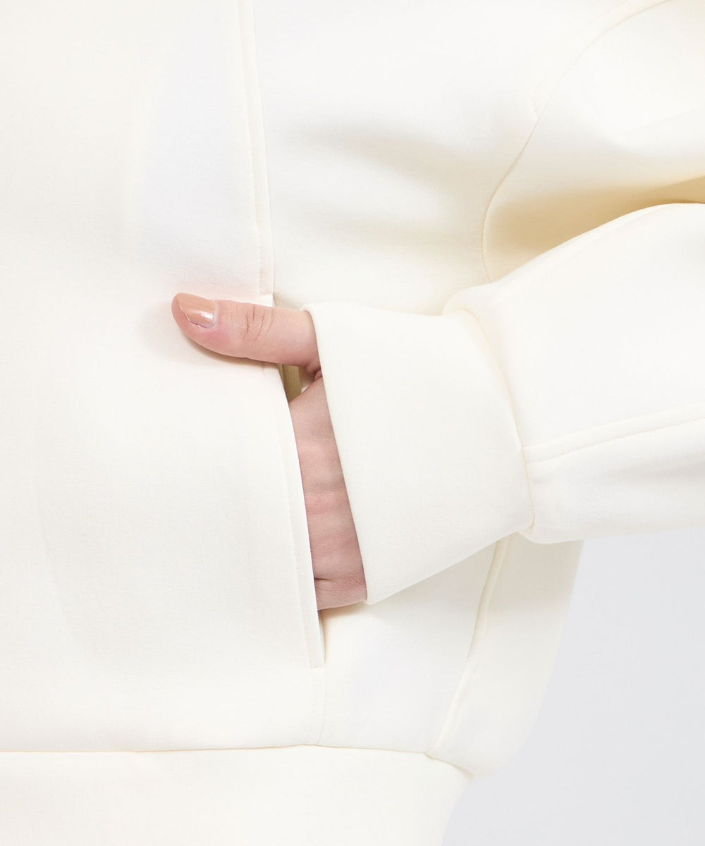 ライトコットンダンボール ジップアップフーディー(ブルゾン)｜EPOCA