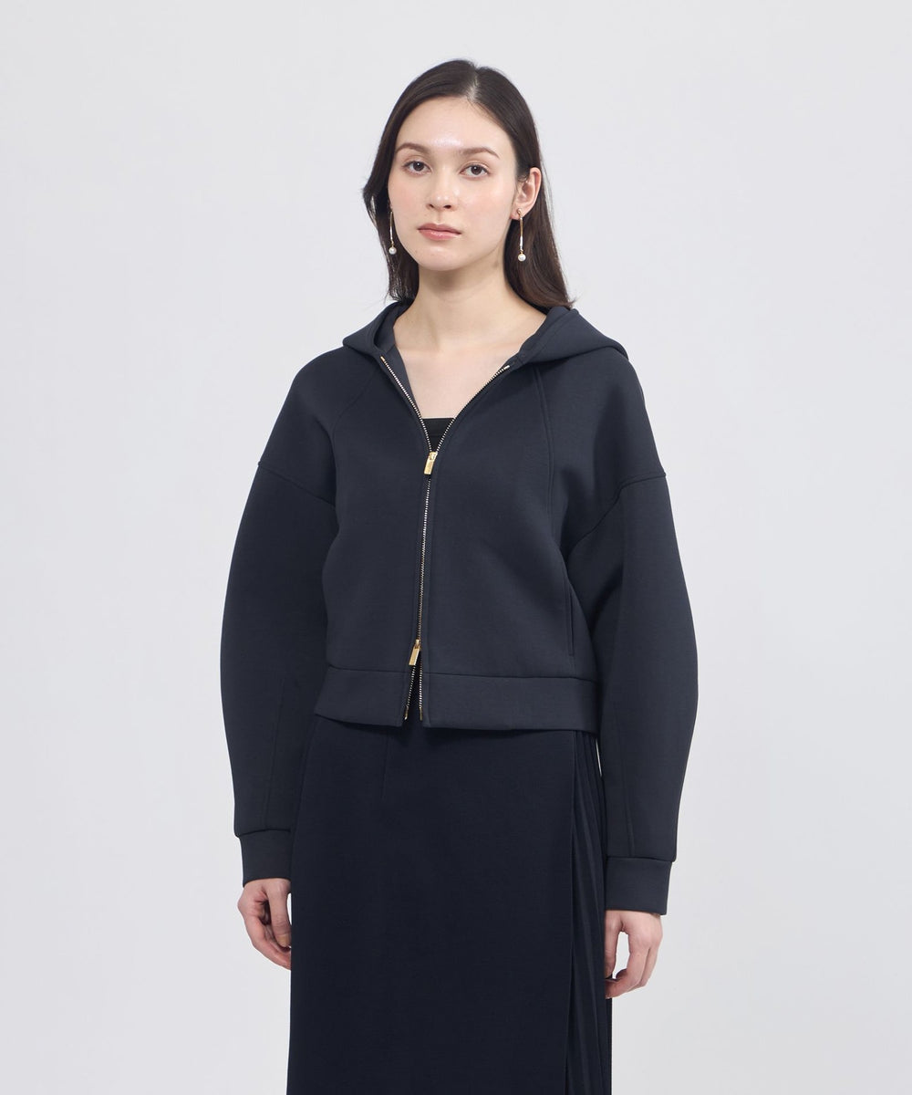 ライトコットンダンボール ジップアップフーディー(ブルゾン)｜EPOCA