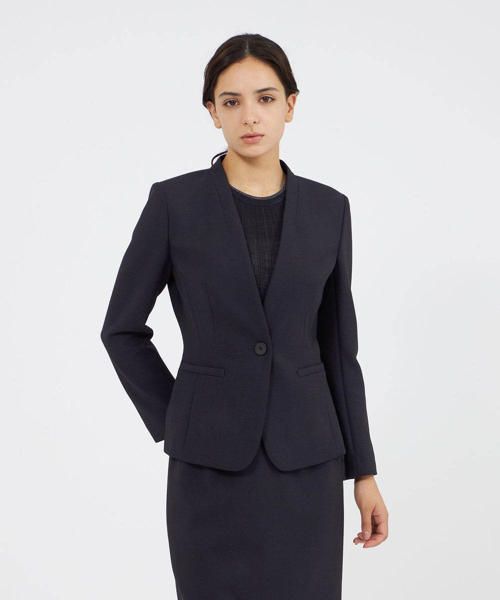 ✨美品✨ EPOCA エポカ　コート　ジャケット　ハイネック　黒　L ✨美品✨ EPOCA エポカ コート ジャケット ハイネック 黒 L