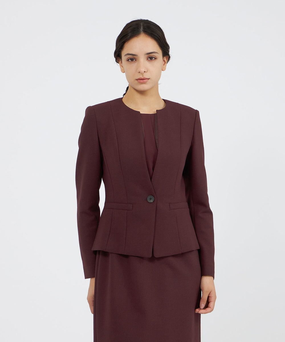 24 TWENTY FOUR Noble ノーカラージャケット(ジャケット)｜EPOCA