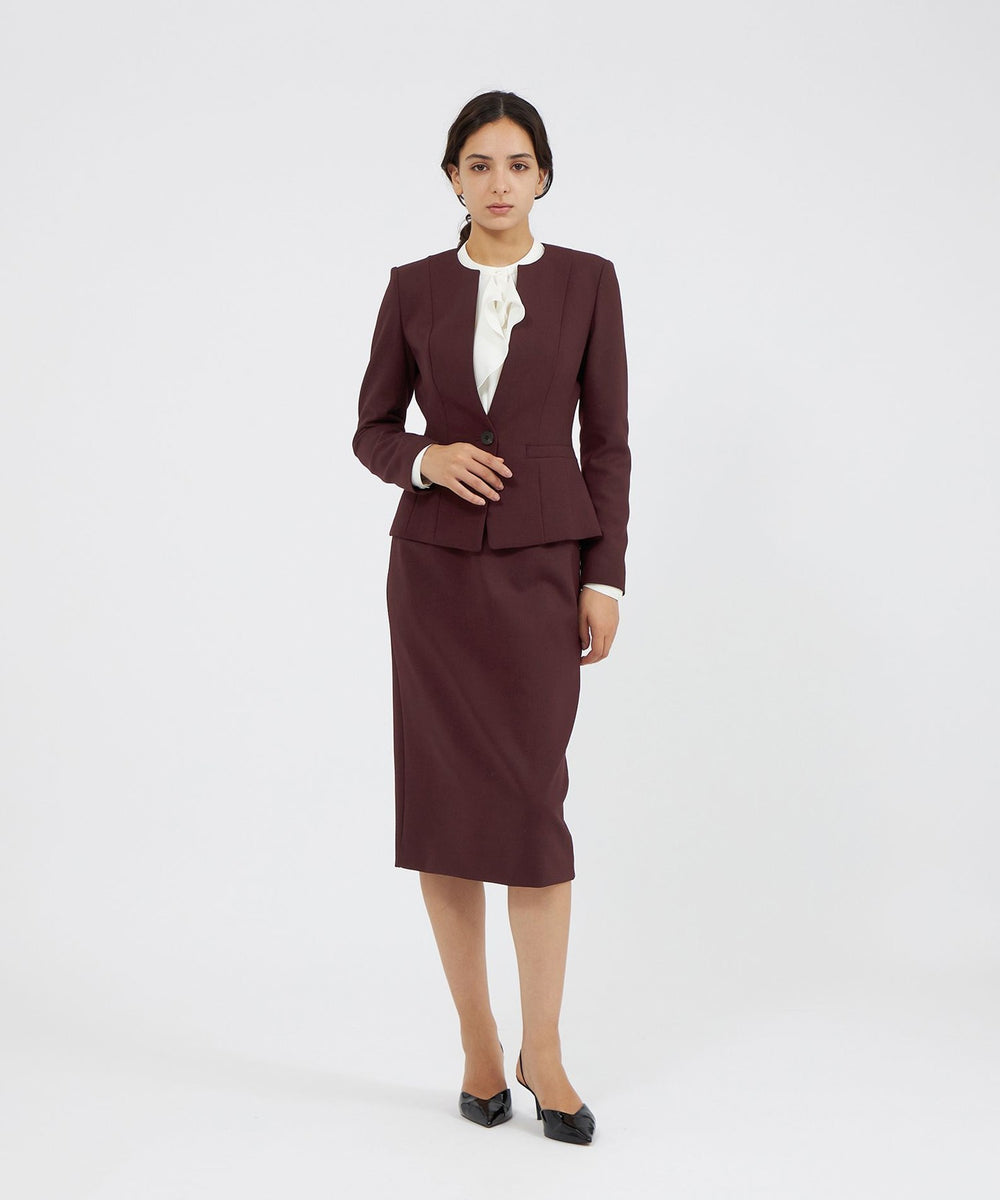 24 TWENTY FOUR Noble ノーカラージャケット(ジャケット)｜EPOCA