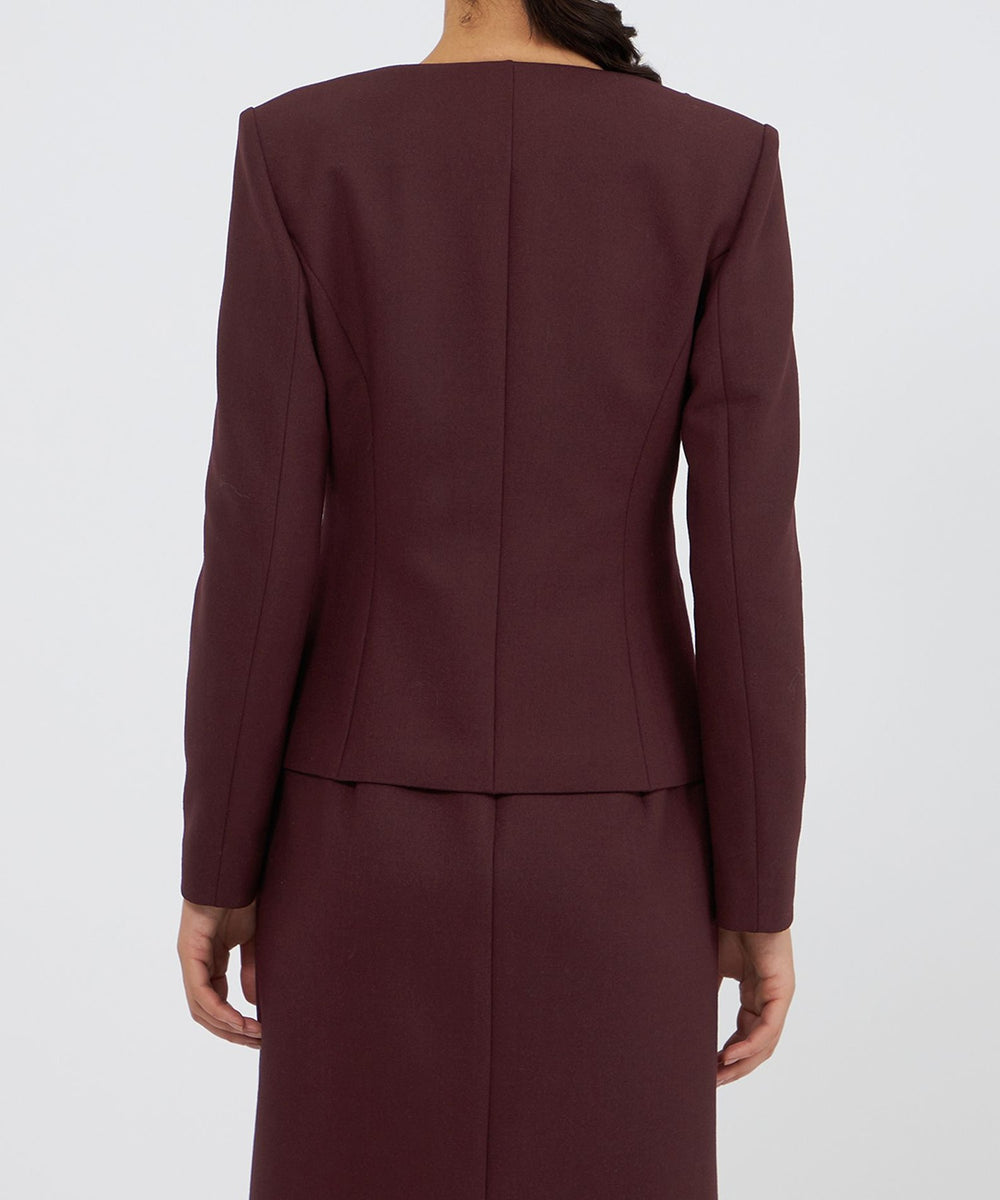 24 TWENTY FOUR Noble ノーカラージャケット(ジャケット)｜EPOCA