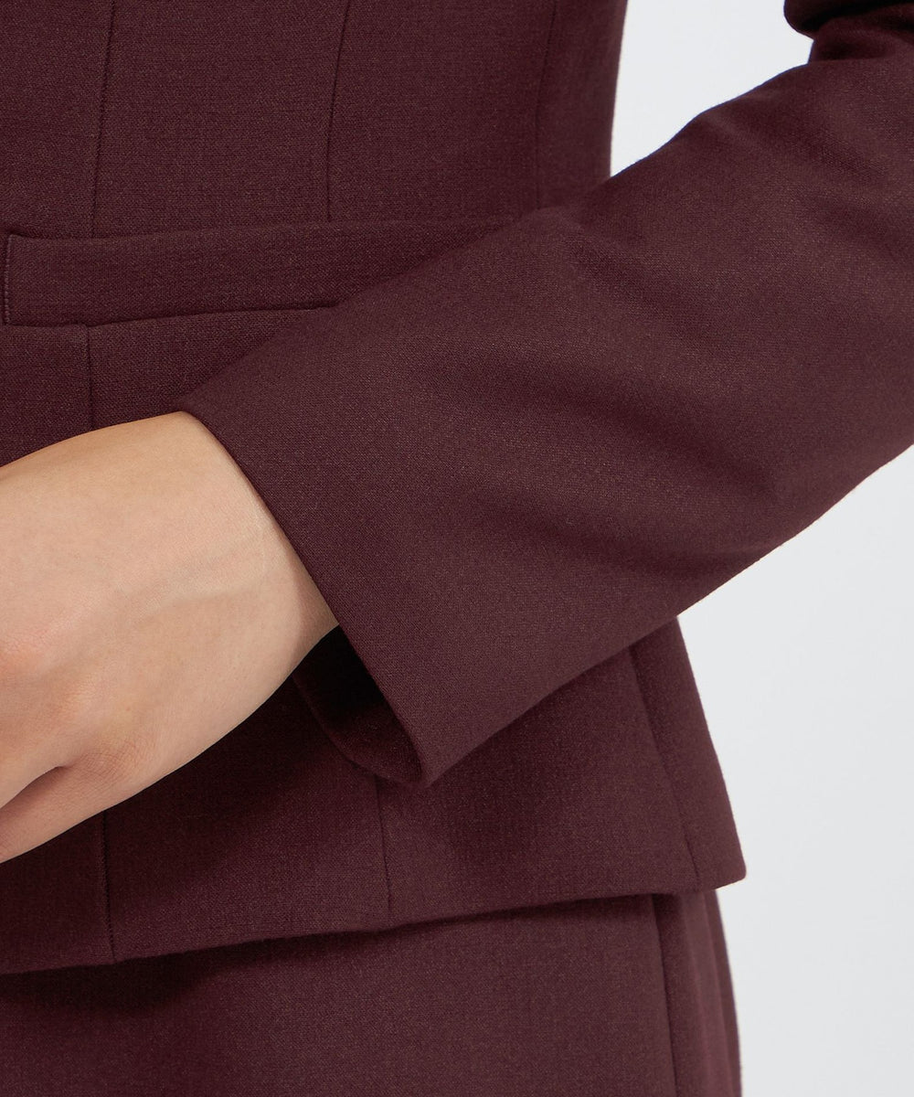 新品 エポカ ノーカラー ロングコート24 TWENTY FOUR JACKET エポカ EPOCA 【24 TWENTY FOUR Noble】 ノーカラージャケット