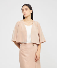 EPOCA DI BASE】 シルクダブルクレープ ボレロジャケット 《WEB＆一部