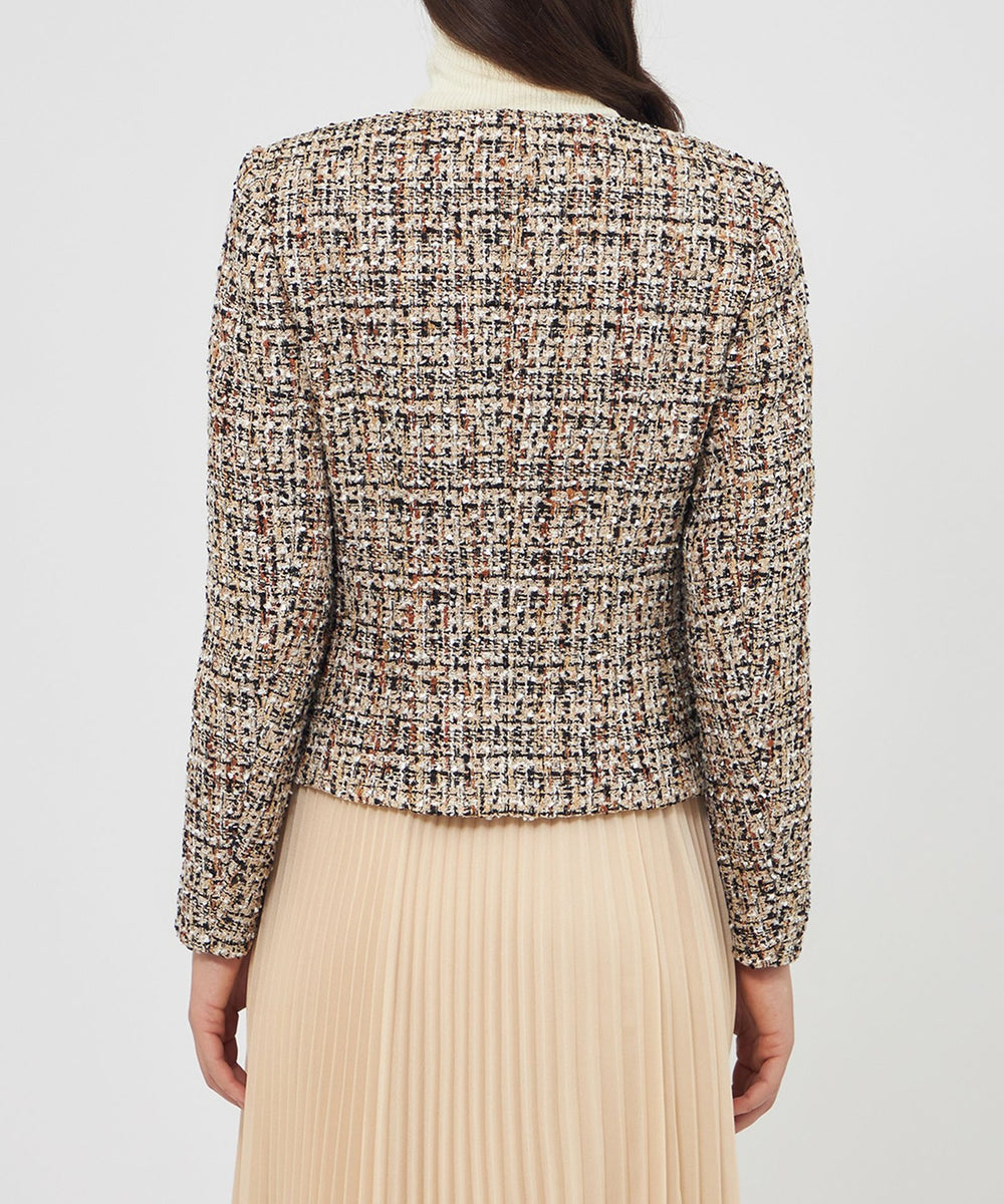 ファンシーツィード ノーカラージャケット(ジャケット)｜EPOCA(エポカ