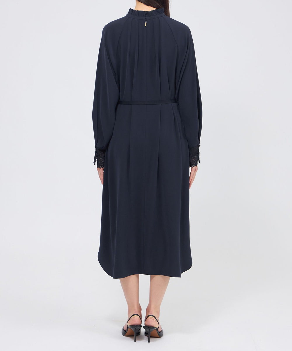 エポカ新品未使用タグ付　ワンピースブルゾンセットアップ　ブラック 商品番号1003720]ボックスシルエットジャケット×ロングワンピース