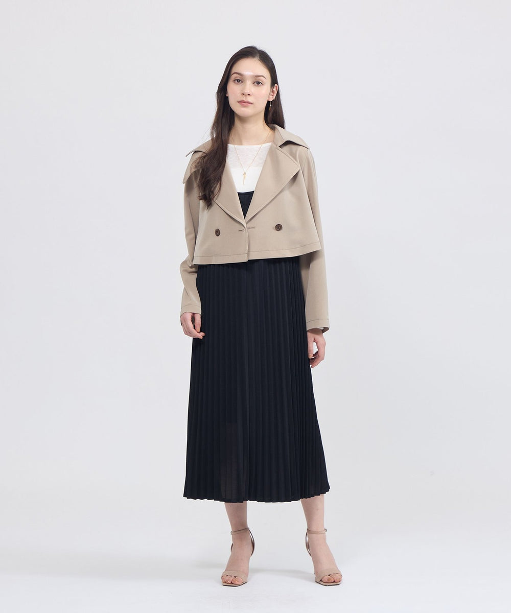 La maglia】 プリーツニット キャミソールドレス(ワンピース)｜EPOCA