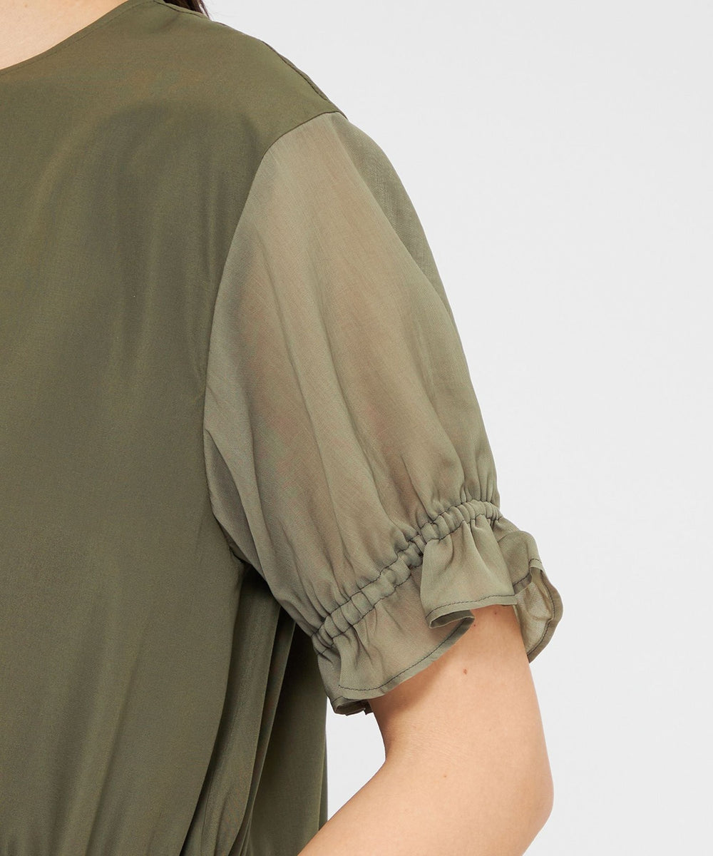 Lu TECS】シアーコンビ フレアドレス(ワンピース)｜EPOCA(エポカ)の