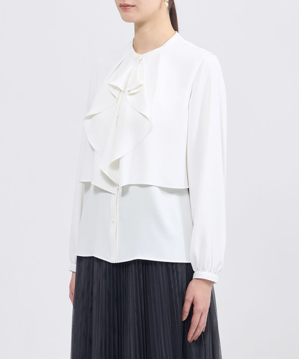ドレープジョーゼット フレアブラウス(トップス)｜EPOCA(エポカ)の